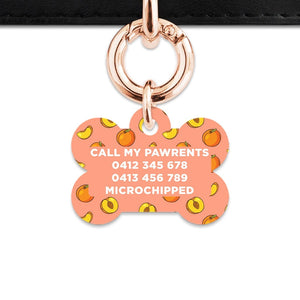 Bailey And Bone Pet Tag Peaches Pet Tag