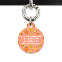 Bailey And Bone Pet Tag Peaches Pet Tag