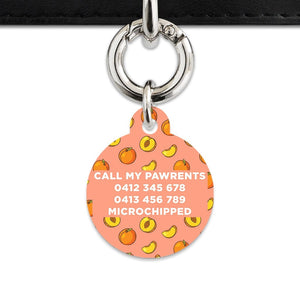 Bailey And Bone Pet Tag Peaches Pet Tag