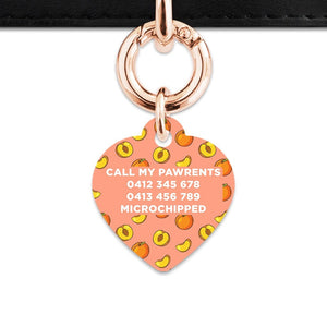 Bailey And Bone Pet Tag Peaches Pet Tag