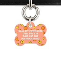 Bailey And Bone Pet Tag Peaches Pet Tag