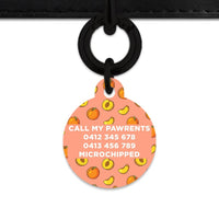 Bailey And Bone Pet Tag Peaches Pet Tag