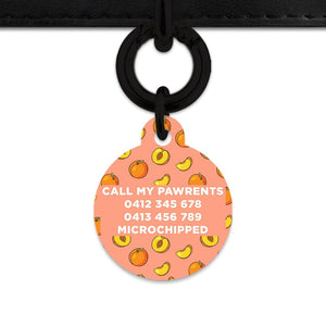 Bailey And Bone Pet Tag Peaches Pet Tag