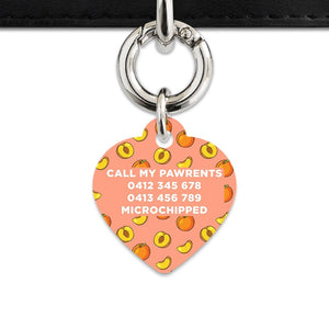 Bailey And Bone Pet Tag Peaches Pet Tag