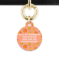 Bailey And Bone Pet Tag Peaches Pet Tag