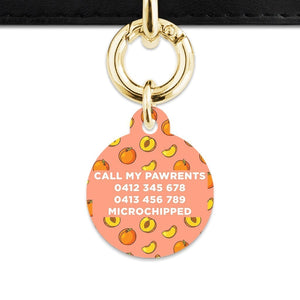 Bailey And Bone Pet Tag Peaches Pet Tag