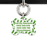 Bailey And Bone Pet Tag Pickles Pattern Pet Tag