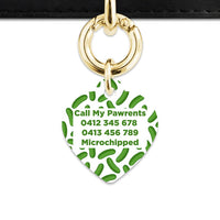 Bailey And Bone Pet Tag Pickles Pattern Pet Tag