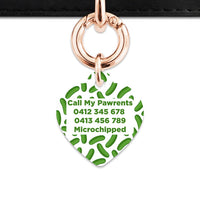 Bailey And Bone Pet Tag Pickles Pattern Pet Tag