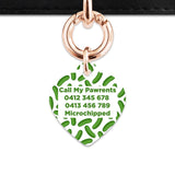 Bailey And Bone Pet Tag Pickles Pattern Pet Tag