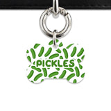 Bailey And Bone Pet Tag Pickles Pattern Pet Tag