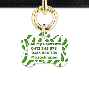 Bailey And Bone Pet Tag Pickles Pattern Pet Tag