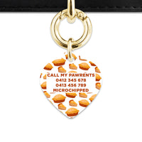 Bailey And Bone Pet Tag Pie Pattern Pet Tag