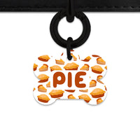 Bailey And Bone Pet Tag Pie Pattern Pet Tag