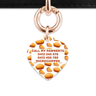 Bailey And Bone Pet Tag Pie Pattern Pet Tag
