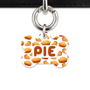 Bailey And Bone Pet Tag Pie Pattern Pet Tag