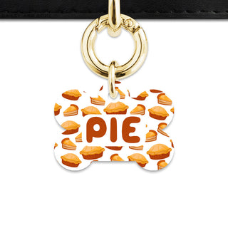 Bailey And Bone Pet Tag Pie Pattern Pet Tag