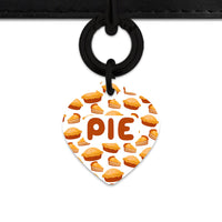 Bailey And Bone Pet Tag Pie Pattern Pet Tag
