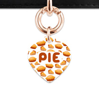 Bailey And Bone Pet Tag Pie Pattern Pet Tag