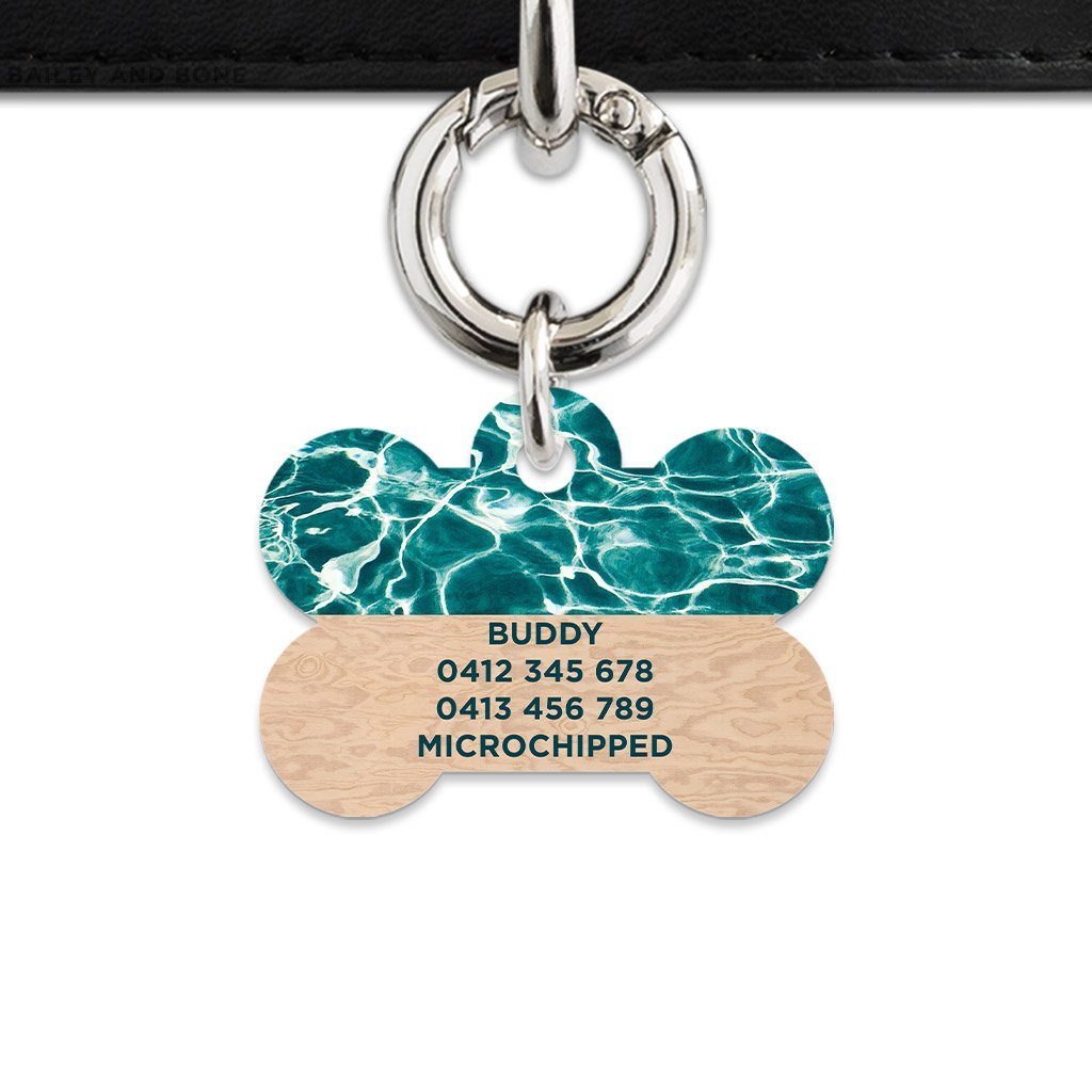 Bailey And Bone Pet Tag Plywood And Water Pet Tag