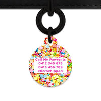 Bailey And Bone Pet Tag Rainbow Sprinkles Pet Tag