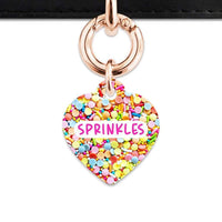 Bailey And Bone Pet Tag Rainbow Sprinkles Pet Tag