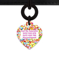 Bailey And Bone Pet Tag Rainbow Sprinkles Pet Tag