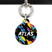 Bailey And Bone Pet Tag Retro Wild Pet Tag