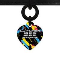 Bailey And Bone Pet Tag Retro Wild Pet Tag