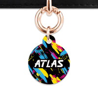 Bailey And Bone Pet Tag Retro Wild Pet Tag