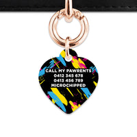 Bailey And Bone Pet Tag Retro Wild Pet Tag