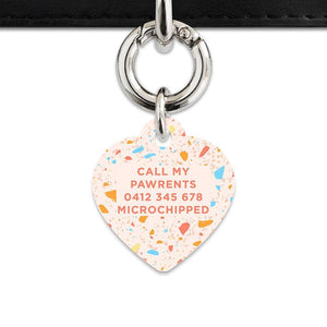 Bailey And Bone Pet Tag Summer Terrazzo Pet Tag