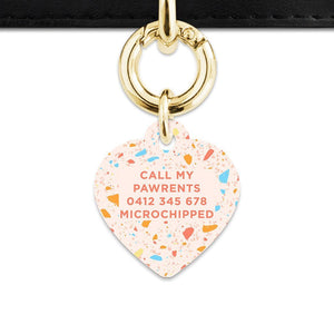 Bailey And Bone Pet Tag Summer Terrazzo Pet Tag