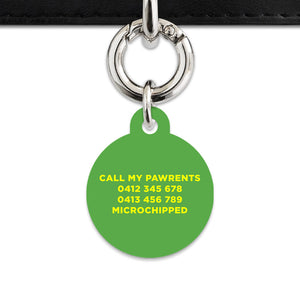 Bailey And Bone Pet Tag Sunflowers Pet Tag