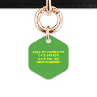 Bailey And Bone Pet Tag Sunflowers Pet Tag