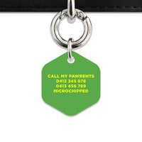 Bailey And Bone Pet Tag Sunflowers Pet Tag