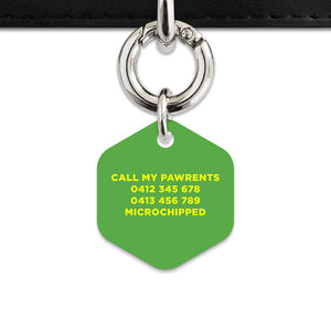Bailey And Bone Pet Tag Sunflowers Pet Tag