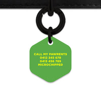 Bailey And Bone Pet Tag Sunflowers Pet Tag