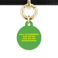 Bailey And Bone Pet Tag Sunflowers Pet Tag