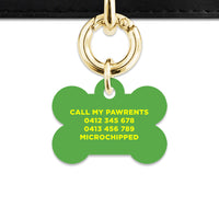 Bailey And Bone Pet Tag Sunflowers Pet Tag