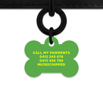 Bailey And Bone Pet Tag Sunflowers Pet Tag