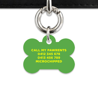 Bailey And Bone Pet Tag Sunflowers Pet Tag