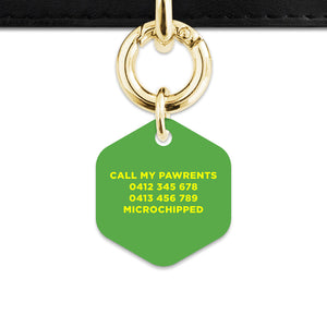 Bailey And Bone Pet Tag Sunflowers Pet Tag