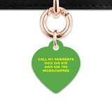 Bailey And Bone Pet Tag Sunflowers Pet Tag