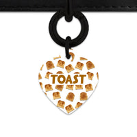 Bailey And Bone Pet Tag Toast Pattern Pet Tag