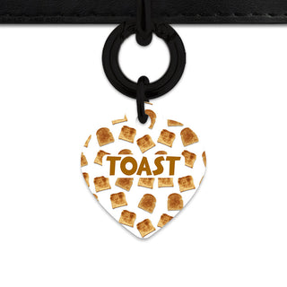 Bailey And Bone Pet Tag Toast Pattern Pet Tag