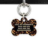 Bailey And Bone Pet Tag Tortoise Shell Pet Tag