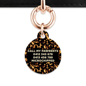 Bailey And Bone Pet Tag Tortoise Shell Pet Tag