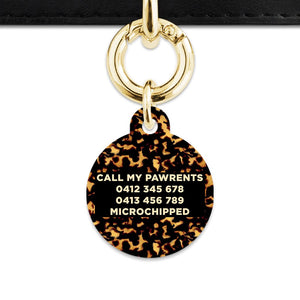 Bailey And Bone Pet Tag Tortoise Shell Pet Tag