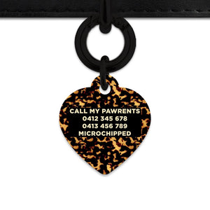 Bailey And Bone Pet Tag Tortoise Shell Pet Tag